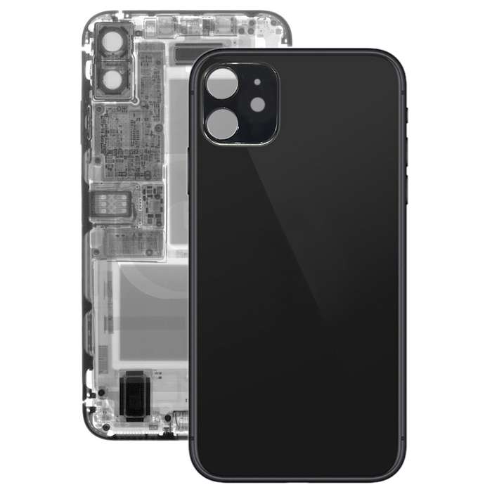 Glass Battery Back Cover for iPhone 11(Purple)