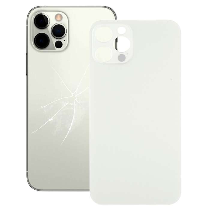 Easy Replacement Big Camera Hole Back Battery Cover for iPhone 12 Pro(Blue)