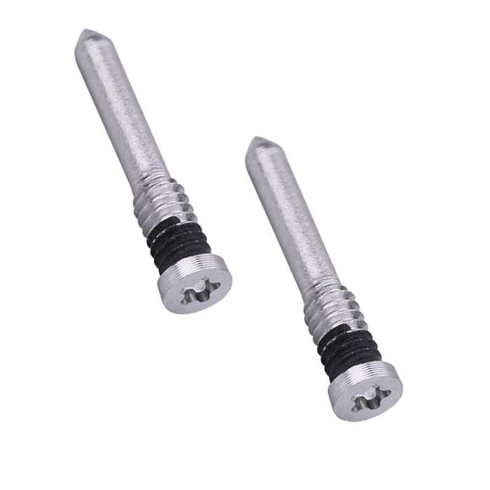 100 PCS Charging Port Screws for iPhone 12 Pro(Silver)