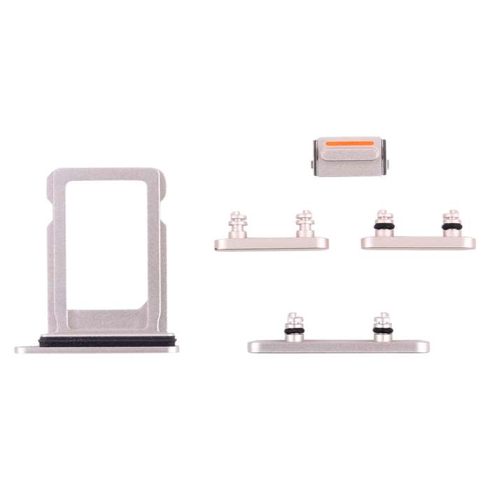 SIM Card Tray + Side Keys for iPhone 13 Mini(Red)