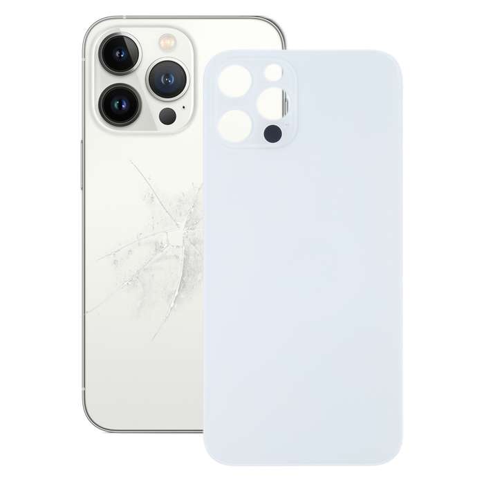 Easy Replacement Big Camera Hole Glass Back Battery Cover for iPhone 13 Pro Max(Gold)