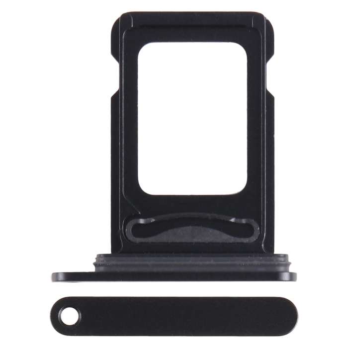 For iPhone 15 Plus SIM + SIM Card Tray (Black)