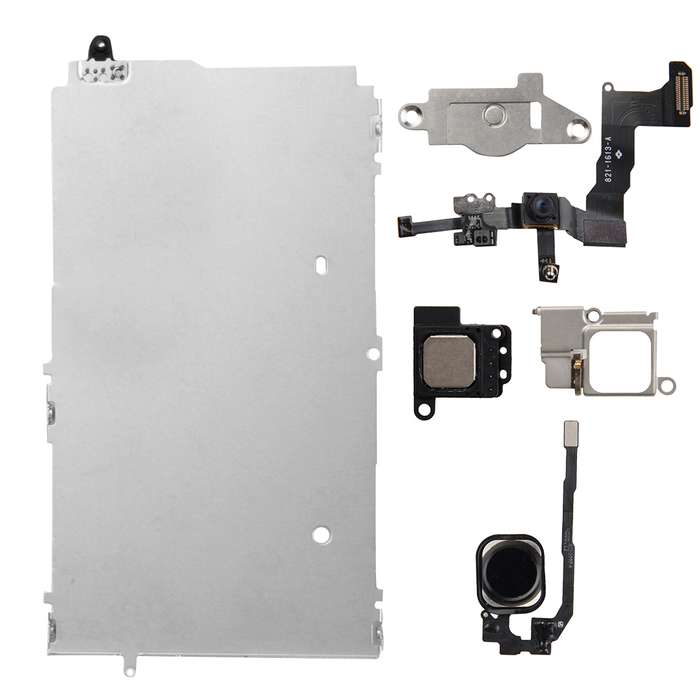 6 in 1 for iPhone 5s LCD Repair Accessories Part Set(White)