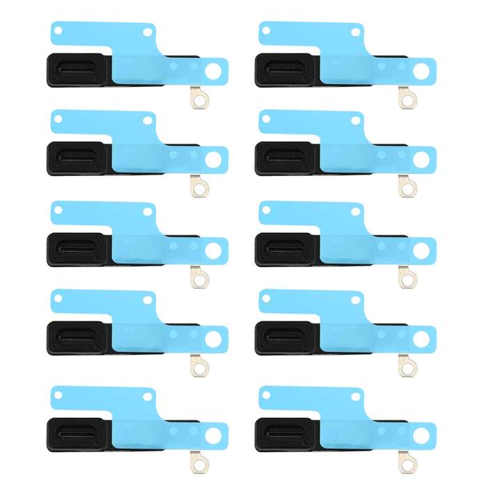 10 PCS for iPhone 8 Earpiece Receiver Mesh Covers + Earpiece Receiver Adhesive Stickers