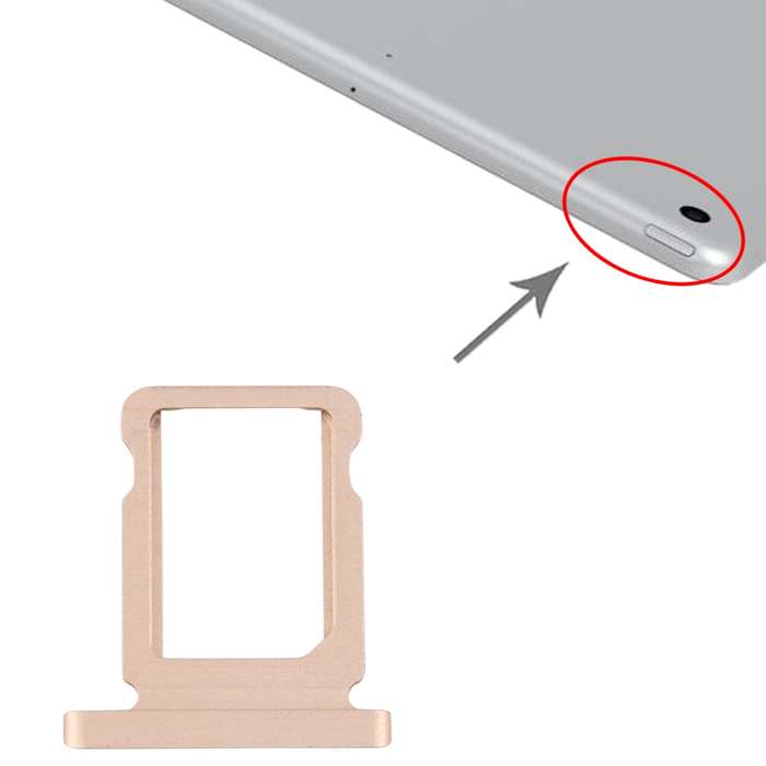 SIM Card Tray for iPad Pro 12.9 inch (2017) (Gold)