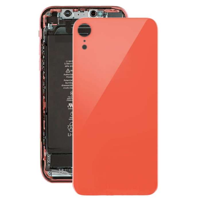 Back Cover with Adhesive for iPhone XR(Red)