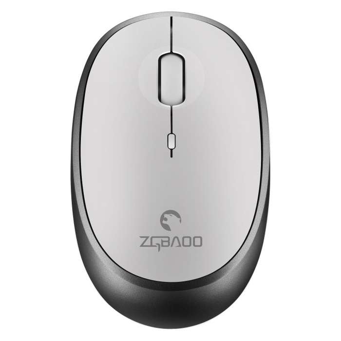 ZGB 007 2.4G Computer Laptop Wireless Mini Mouse (White)