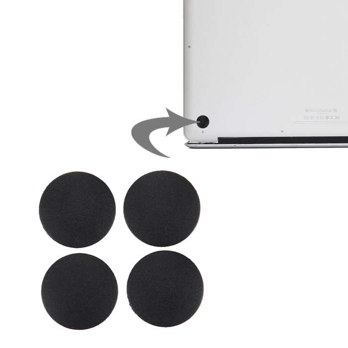 4 PCS for Macbook Pro 13.3 inch & 15.4 inch & 17 inch (2009-2011) A1278 & A1286 & A1297 / MC700 / MB