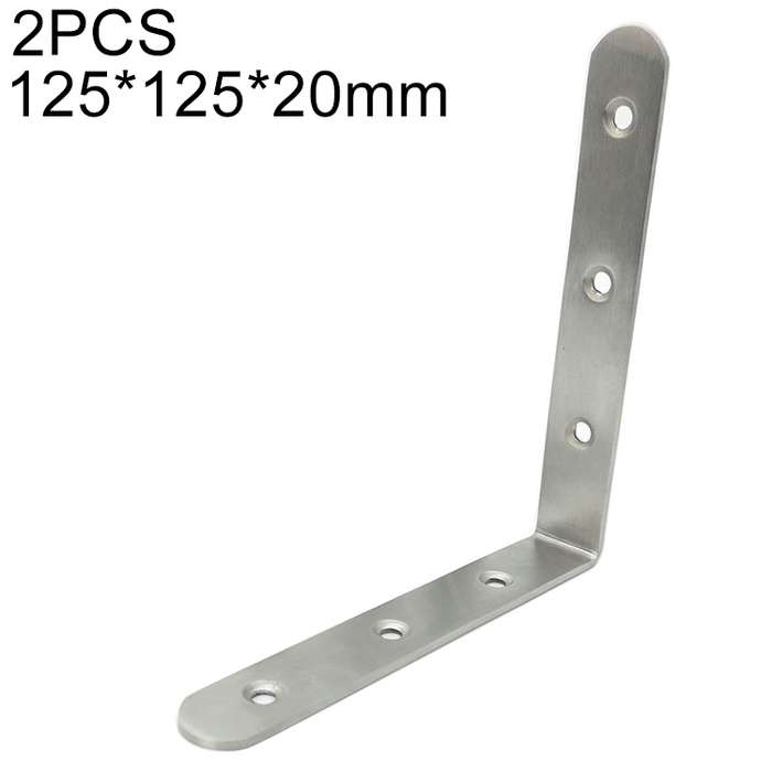 2pcs Stainless Steel 90 Degree Angle Bracket,Corner Brace Joint Bracket Fastener Furniture Cabinet S