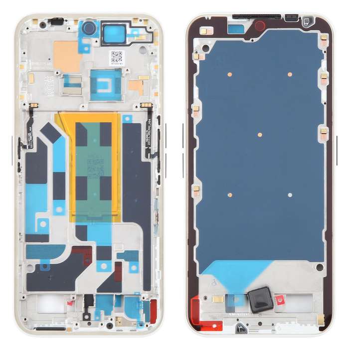 For Nothing Phone 2a A142 Middle Frame Bezel Plate (White)