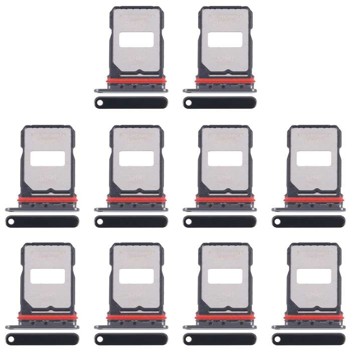 For Xiaomi Poco F7 Ultra 10pcs Original SIM Card Tray + SIM Card Tray (Frosted Black)