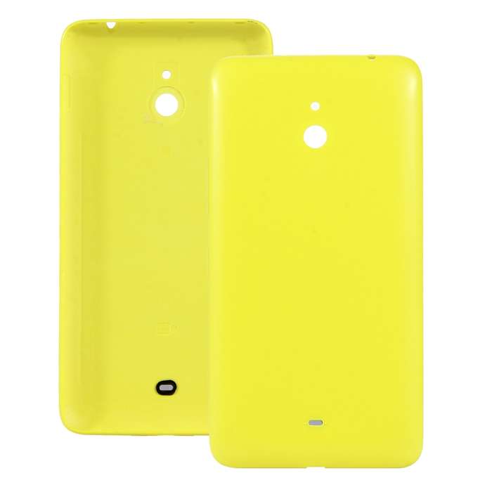 Original Housing Battery Back Cover + Side Button for Nokia Lumia 1320(Yellow)