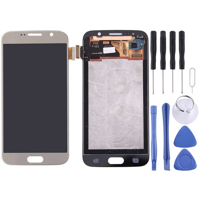 Original LCD Screen and Digitizer Full Assembly for Galaxy S6 / G9200, G920F, G920FD, G920FQ, G920,