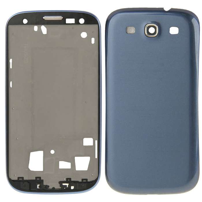 For Galaxy SIII LTE / i9305 Full Housing Faceplate Cover (White)