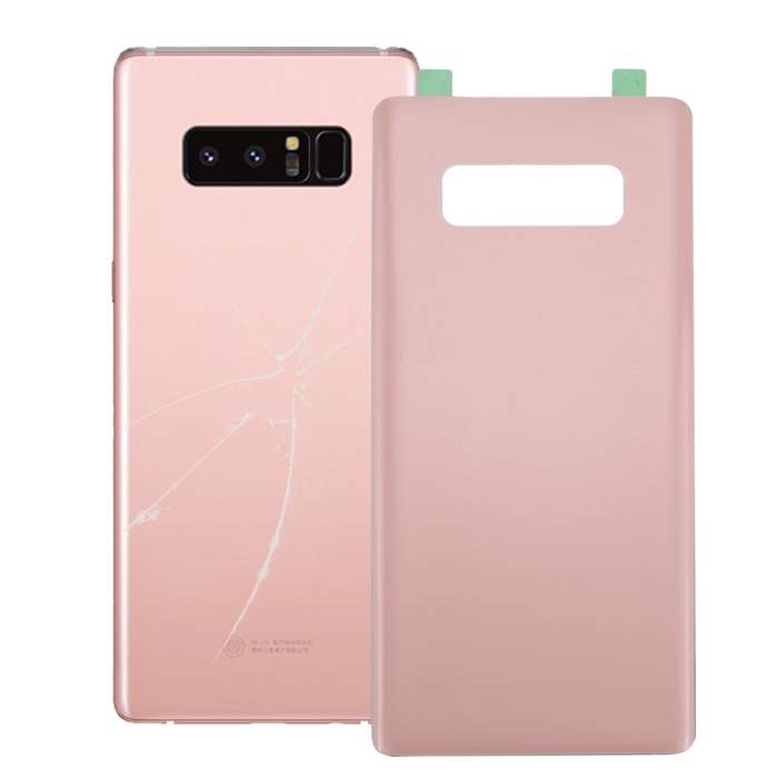 For Galaxy Note 8 Battery Back Cover with Adhesive (Black)