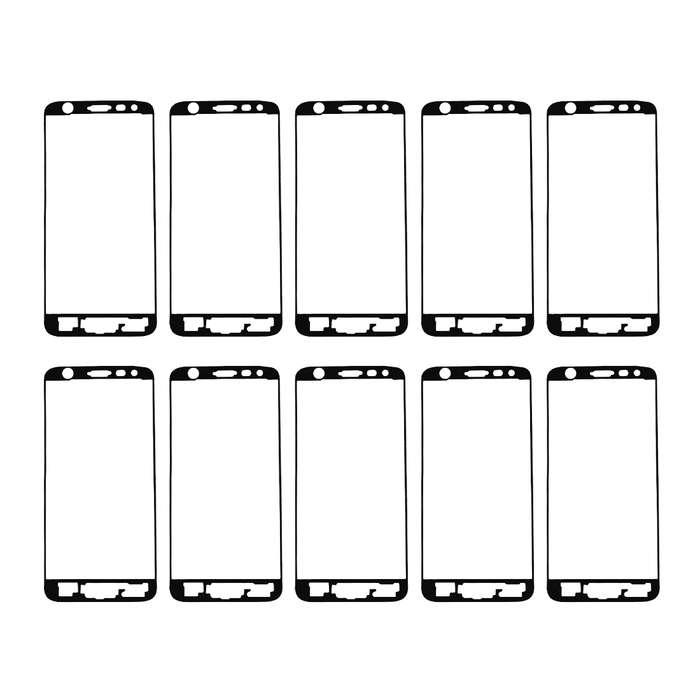 For Galaxy J5 Prime / G570 10pcs Front Housing Adhesive