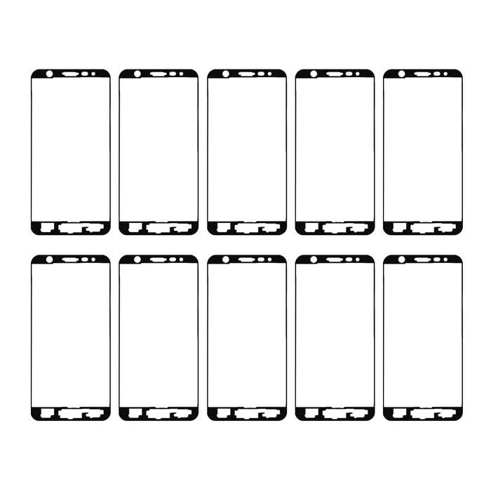 For Galaxy J7 Prime / G610 10pcs Front Housing Adhesive