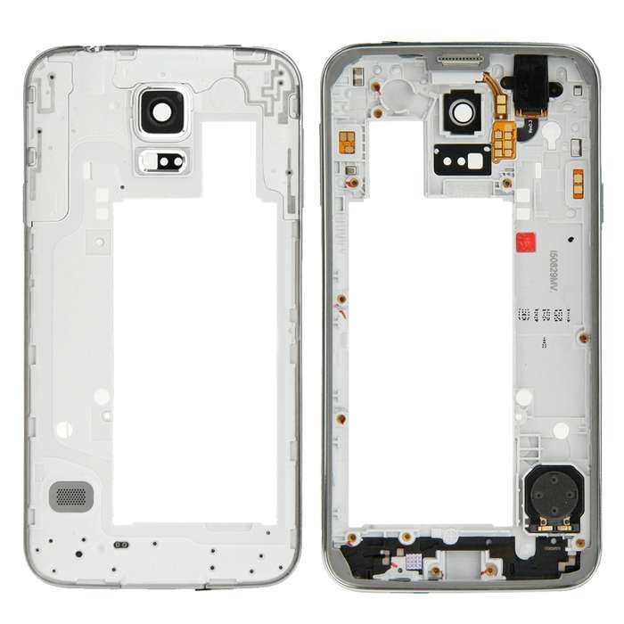For Galaxy S5 Neo / G903 Middle Frame Bezel (Silver)