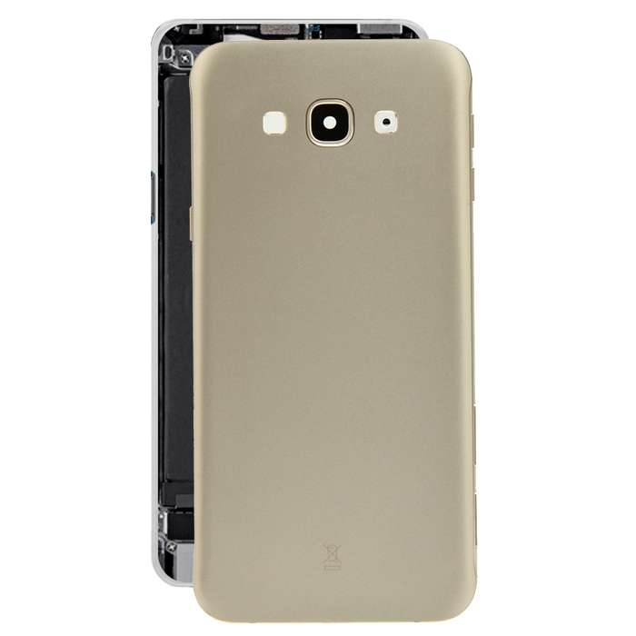 For Galaxy A8 / A800 Battery Back Cover (Gold)