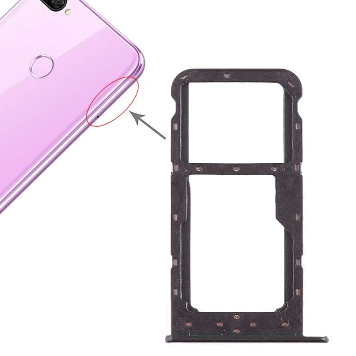 SIM Card Tray + SIM Card Tray / Micro SD Card Tray for Huawei Honor 9i (Blue)