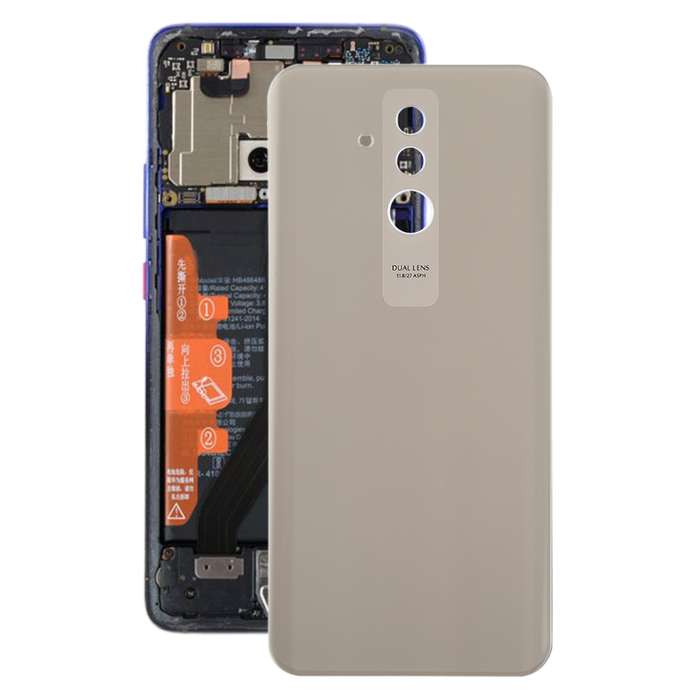 Battery Back Cover for Huawei Mate 20 Lite / Maimang 7(Black)