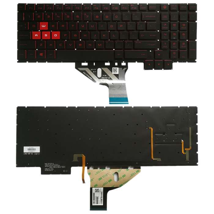 US Version Keyboard with Keyboard Backlight for HP Omen 15-CE 15-CE000 15-CE026TX 15-CE005TX 15-CE00