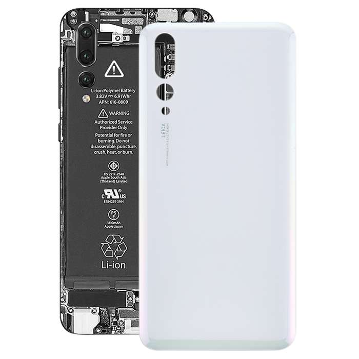 Back Cover for Huawei P20 Pro(White)