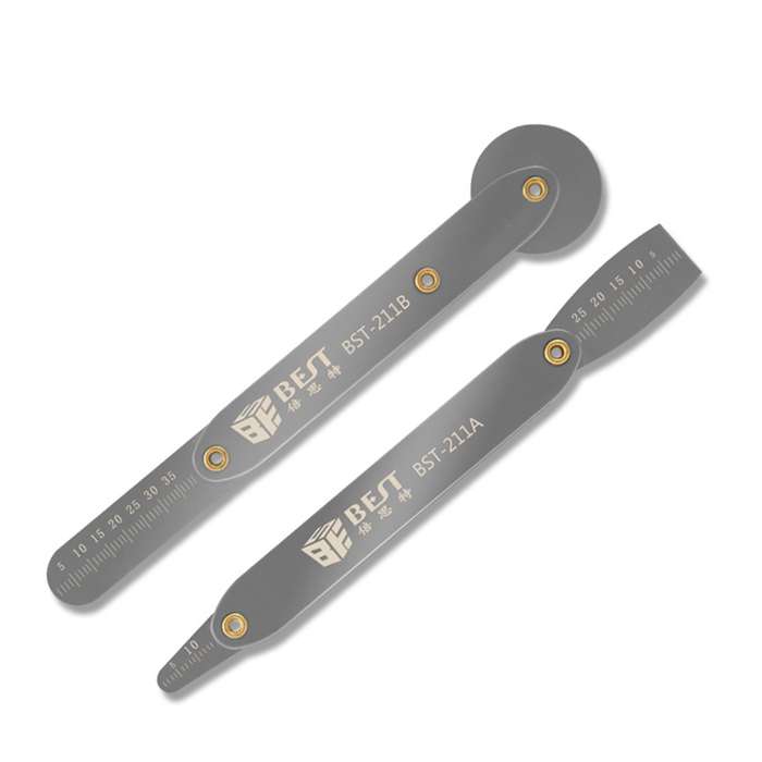 BEST BST-211A/B Universal Mobile Phone Repair Opener Tool Metal Disassemble Crowbar Metal Steel Pry