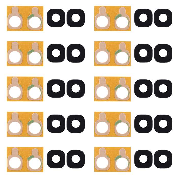 For Galaxy A3 (2017) / A320 10pcs Back Camera Lens Cover with Sticker