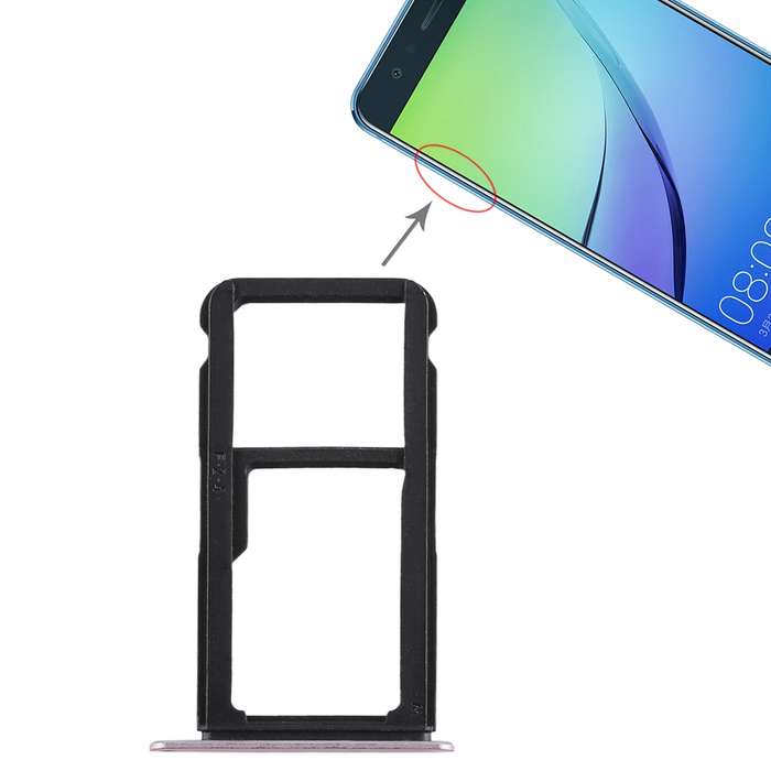 SIM Card Tray + SIM Card Tray / Micro SD Card Tray for Huawei Nova Lite (Blue)