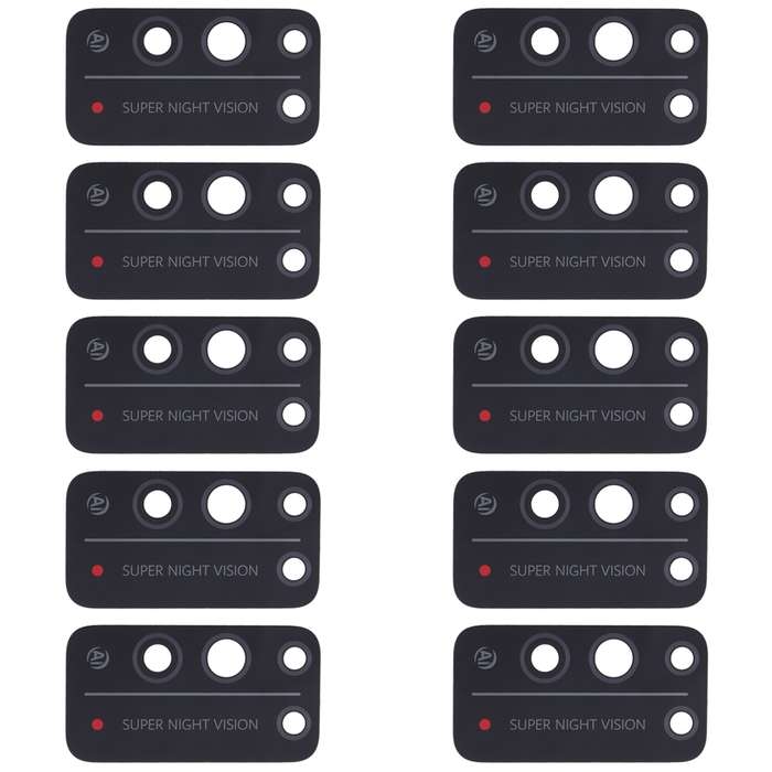 For Huawei Honor X10 5G 10pcs Back Camera Lens