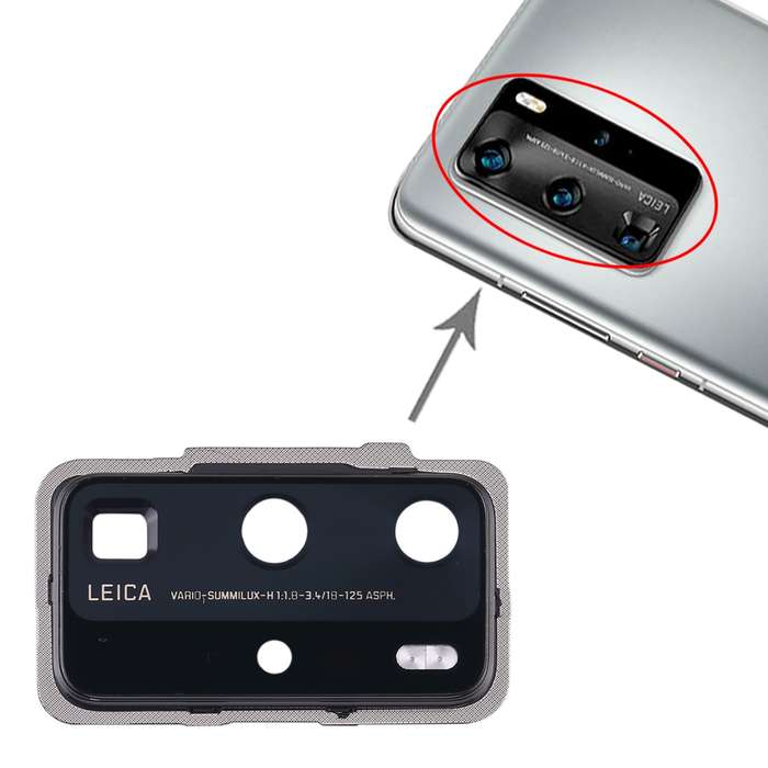 For Huawei P40 Pro Original Camera Lens Cover (Black)