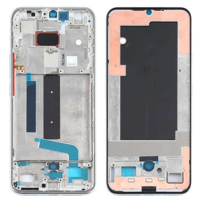Original Middle Frame Bezel Plate for Xiaomi Mi 10 Lite 5G / Mi 10 Youth 5G M2002J9G(Black)