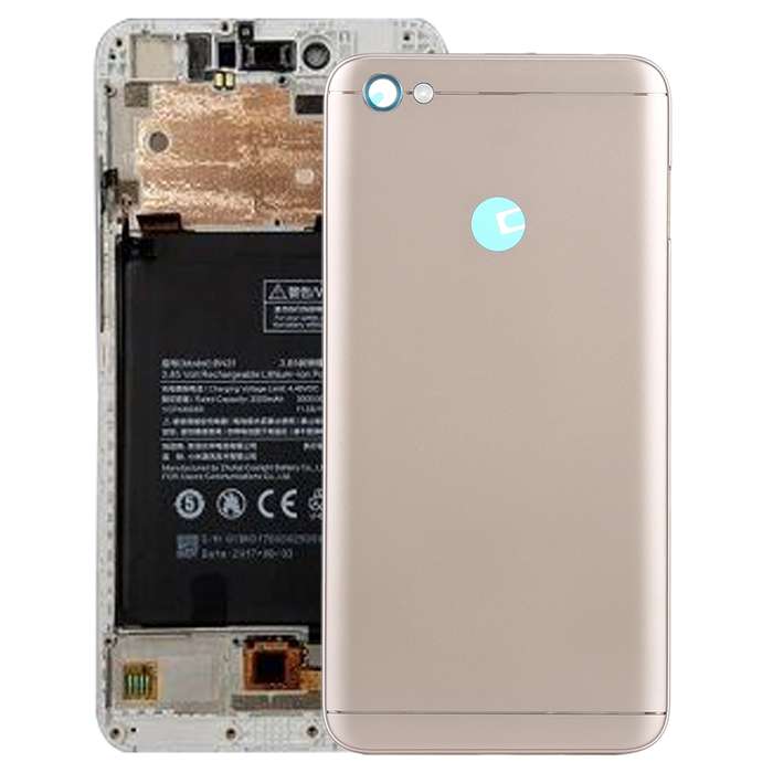 Back Cover with Side Keys for Xiaomi Redmi Note 5A Prime(Grey)