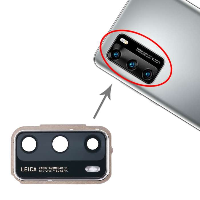 For Huawei P40 Camera Lens Cover (Silver)