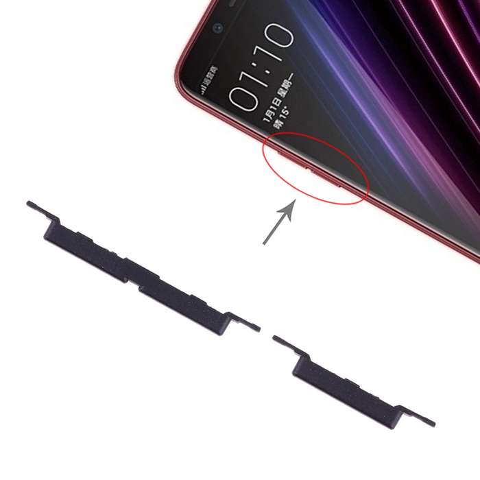 For OPPO A1 Side Keys(Blue)