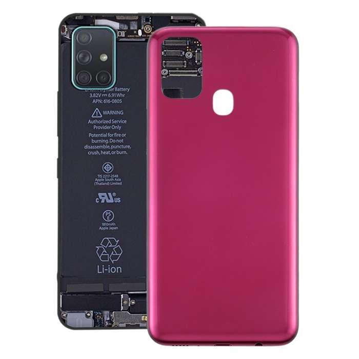 For Samsung Galaxy M31 / Galaxy M31 Prime Battery Back Cover (Black)