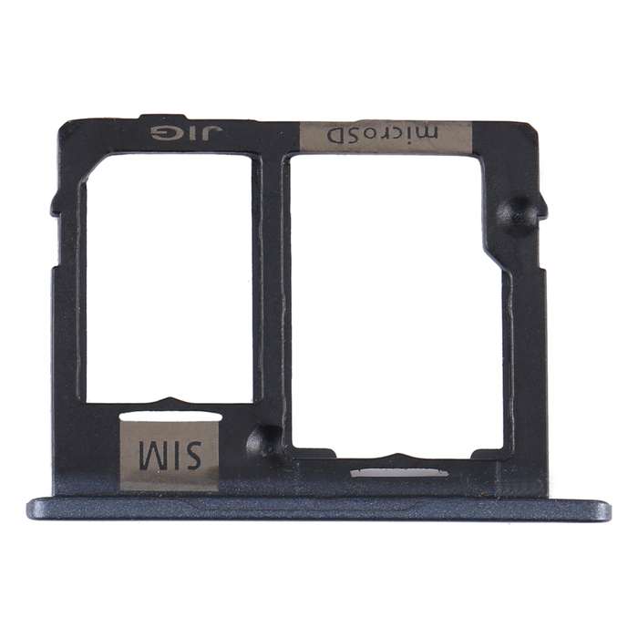 For Samsung Galaxy Tab A 10.1 (2019) / SM-T515 SIM Card Tray + Micro SD Card Tray (Silver)