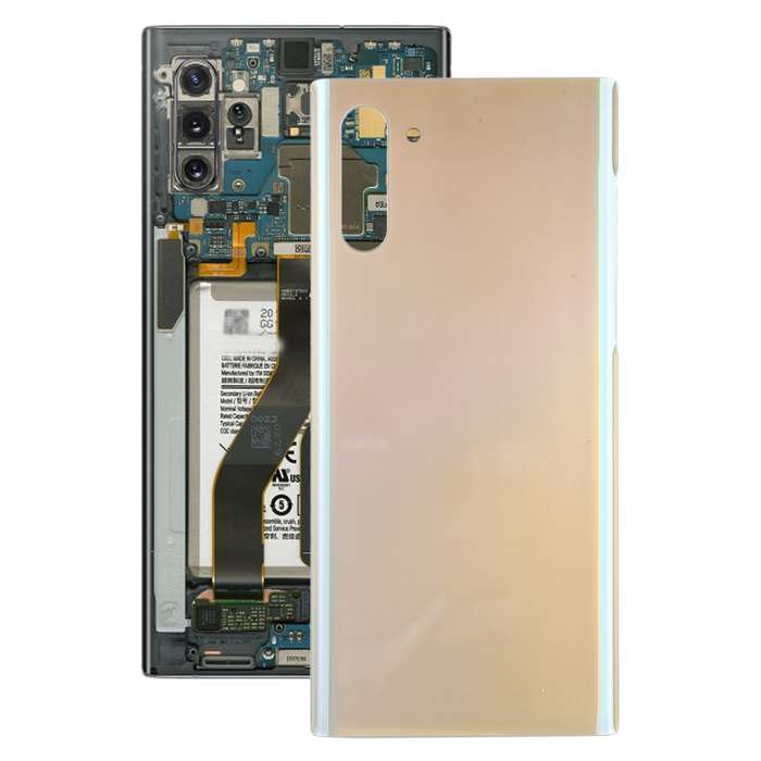 For Samsung Galaxy Note10 Battery Back Cover (Pink)