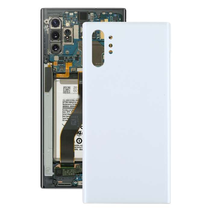 For Samsung Galaxy Note10+ Battery Back Cover (Silver)