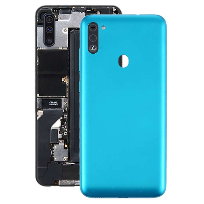 For Samsung Galaxy M11 SM-M115F Battery Back Cover (Purple)