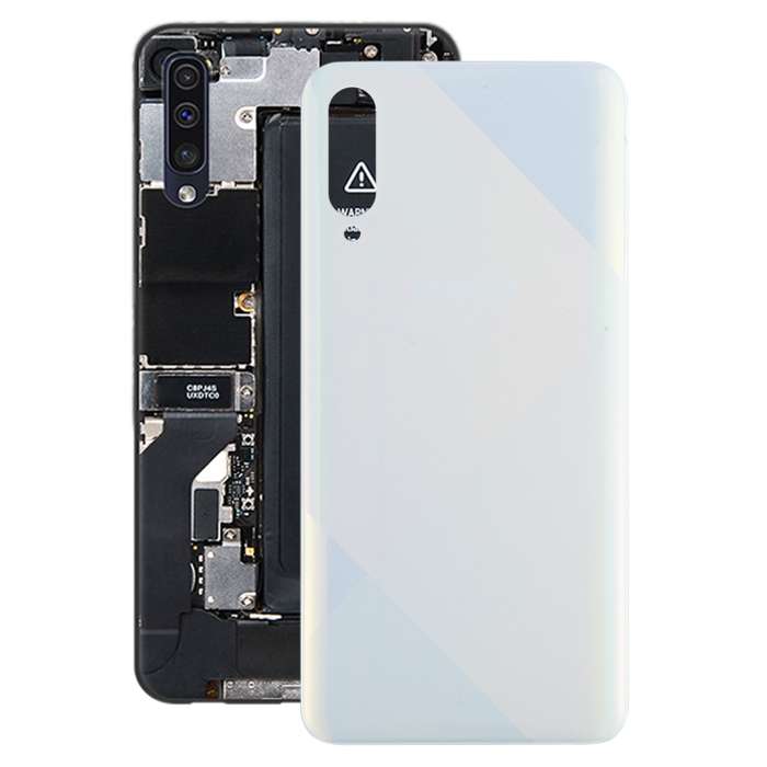 For Samsung Galaxy A50s SM-A507F Battery Back Cover (White)