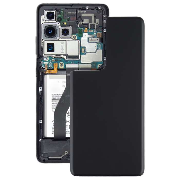 For Samsung Galaxy S21 Ultra 5G Battery Back Cover (Silver)