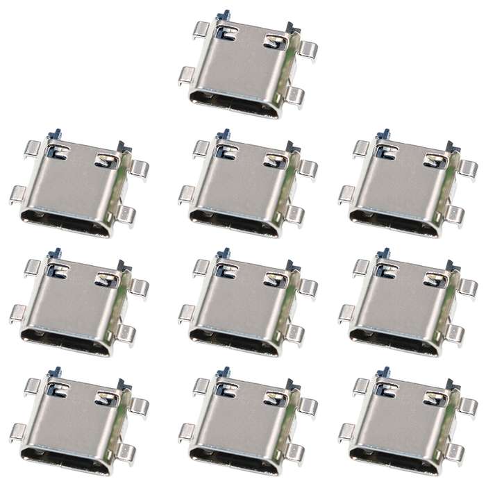 10pcs Charging Port Connector for Galaxy J7 (2015) / J700 / J700F / J7 (2016) / J710 / J710F / J5 (2
