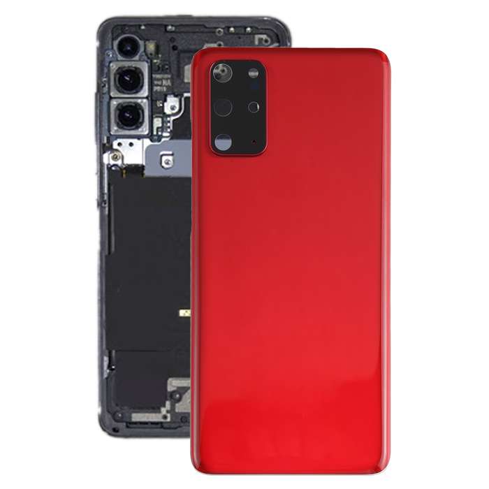 For Samsung Galaxy S20+ Battery Back Cover with Camera Lens Cover (Grey)