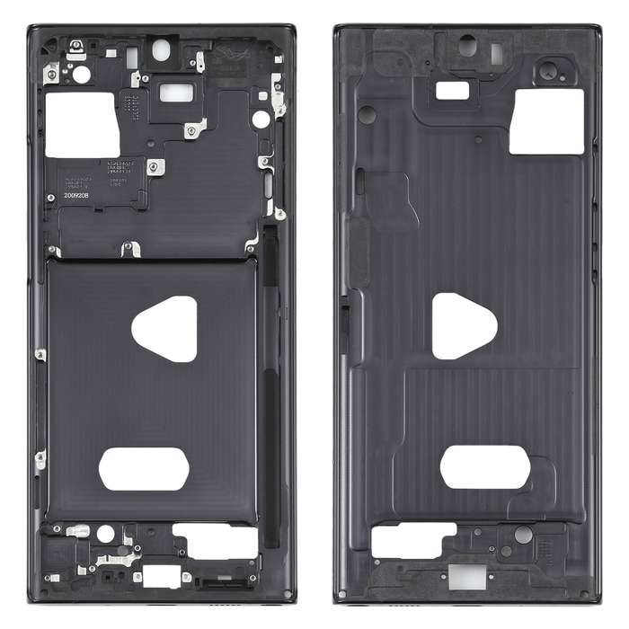 For Samsung Galaxy Note20 Ultra Single Middle Frame Bezel Plate (Black)