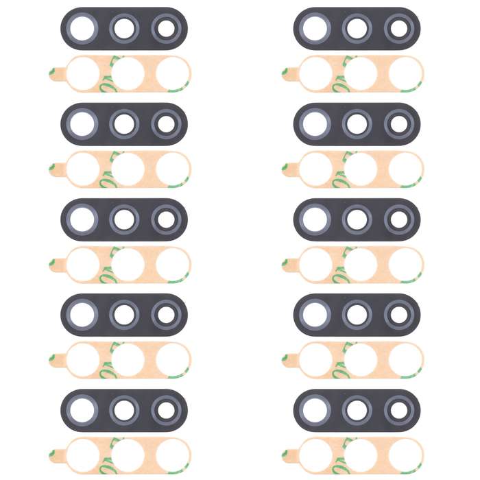 For Samsung Galaxy A11 SM-A115 10pcs Back Camera Lens