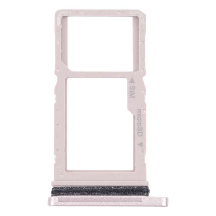 For Samsung Galaxy Tab A7 10.4 (2020) SM-T505 SIM Card Tray + Micro SD Card Tray (Black)
