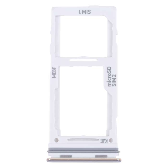 For Samsung Galaxy M52 5G SM-M526B Original SIM Card Tray + SIM Card Tray / Micro SD card tray (Blac