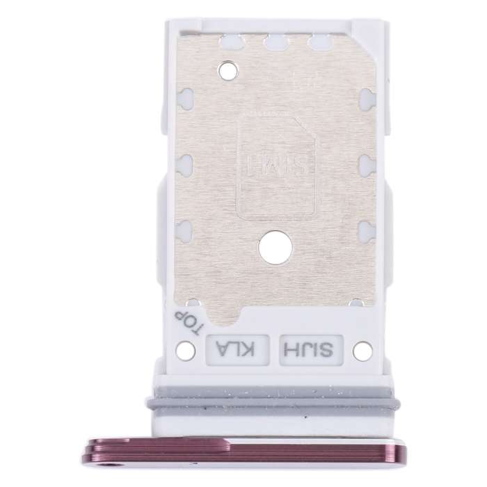 For Samsung Galaxy S22 Ultra 5G SM-S908B Original SIM Card Tray + SIM Card Tray (White)